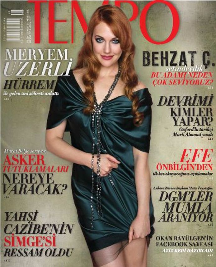 TEMPO TURKEY magazine side cover  March 2011