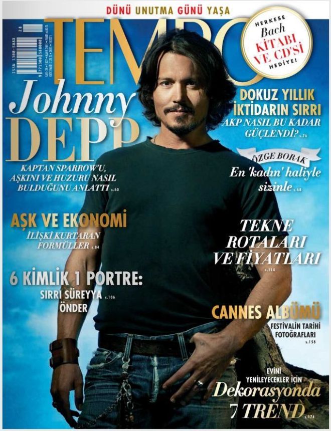TEMPO TURKEY magazine side cover  May 2011