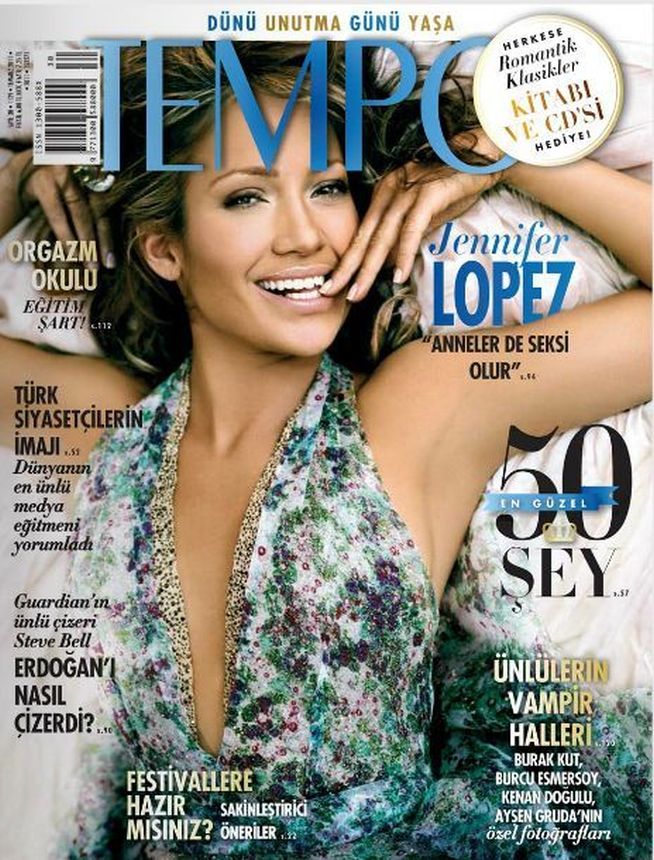 TEMPO TURKEY magazine side cover  July 2011
