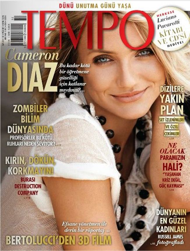 TEMPO TURKEY magazine side cover  September 2011