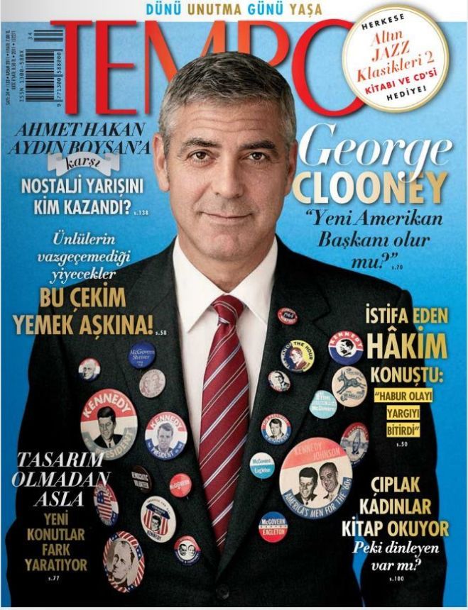 TEMPO TURKEY magazine side cover  November 2011