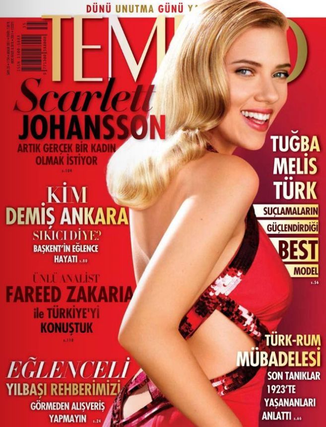TEMPO TURKEY magazine side cover  December 2011