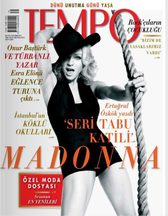TEMPO TURKEY magazine side cover  April 2012