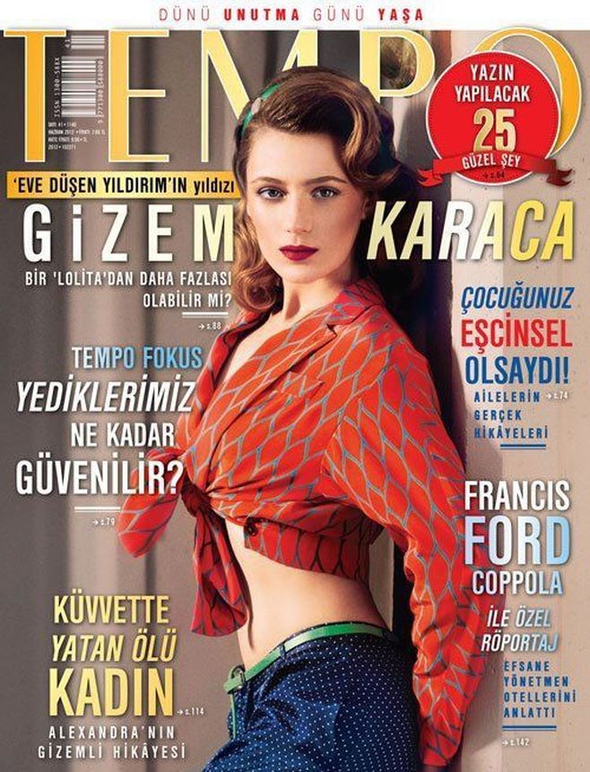 TEMPO TURKEY magazine side cover  June 2012