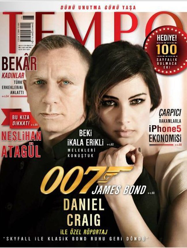 TEMPO TURKEY magazine side cover  November 2012