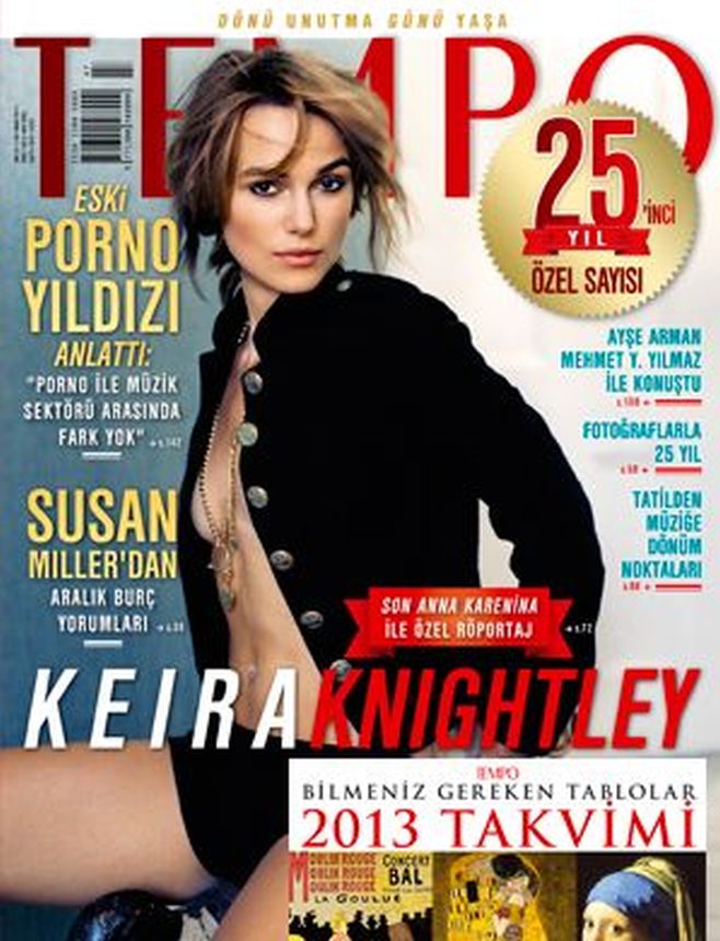 TEMPO TURKEY magazine side cover  December 2012