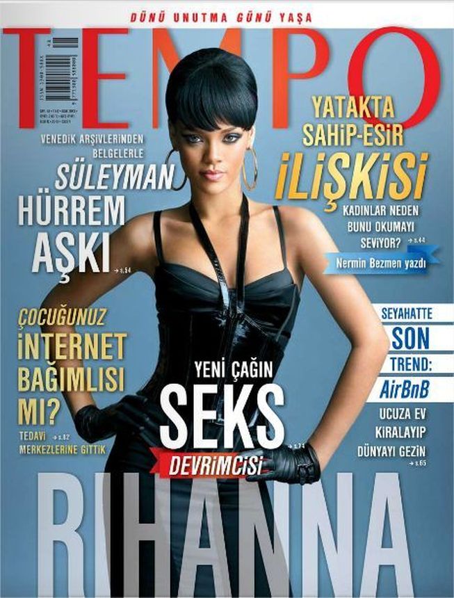 TEMPO TURKEY magazine side cover  January 2013