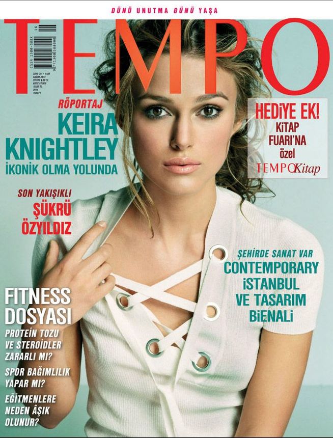 TEMPO TURKEY magazine side cover  November 2014