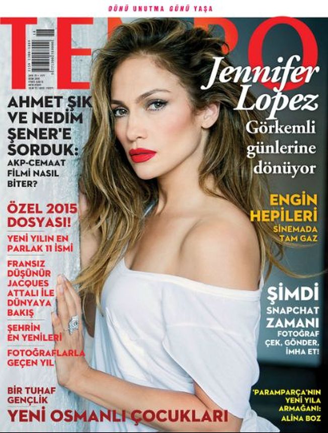 TEMPO TURKEY magazine side cover  January 2015