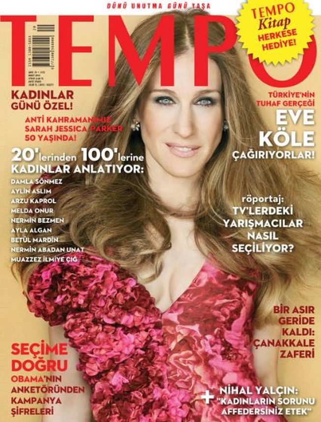 TEMPO TURKEY magazine side cover  March 2015