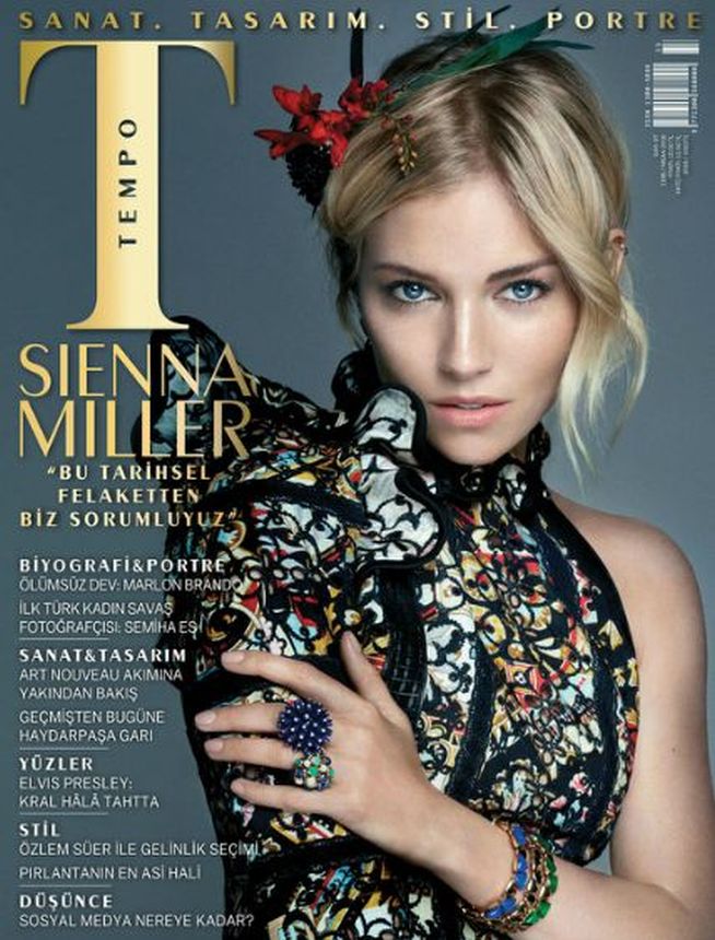 TEMPO TURKEY magazine side cover  April 2016