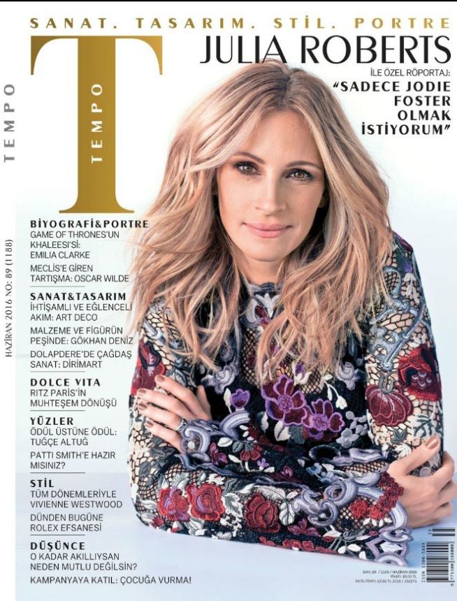 TEMPO TURKEY magazine side cover  June 2016