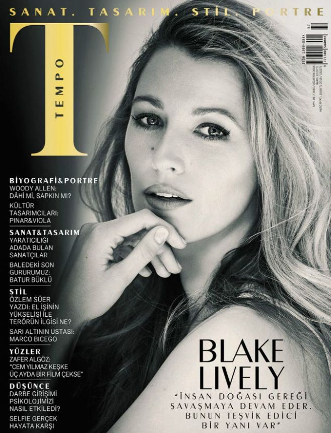 TEMPO TURKEY magazine side cover  August 2016