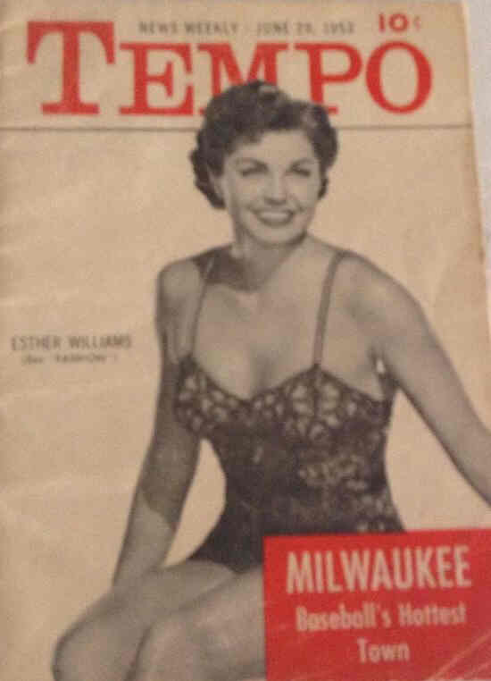 TEMPO (USA) magazine side cover 29 June 1953