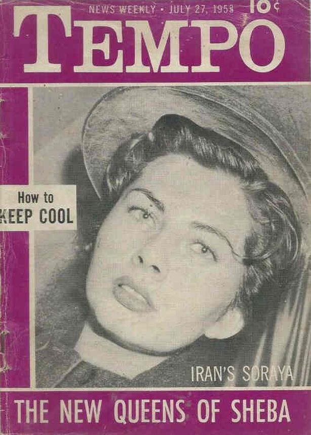 TEMPO (USA) magazine side cover 27 July 1953