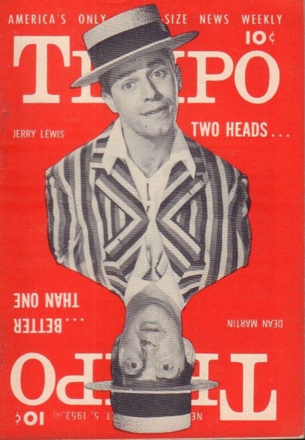 TEMPO (USA) magazine side cover 5 October 1953