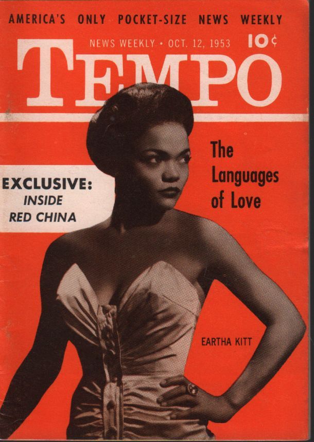 TEMPO (USA) magazine side cover 12 October 1953