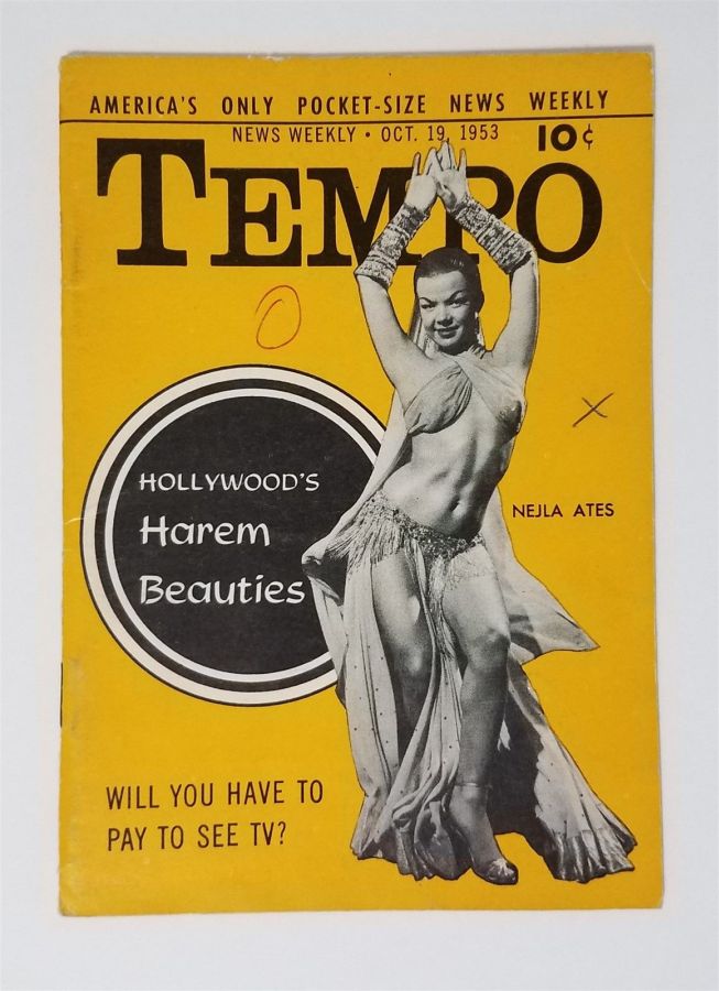 TEMPO (USA) magazine side cover 19 October 1953