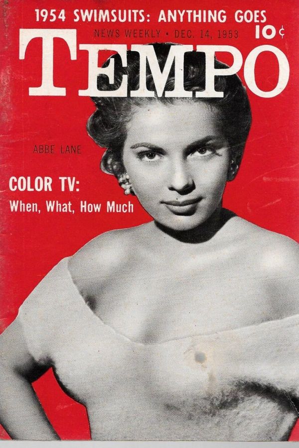 TEMPO (USA) magazine side cover 14 December 1953