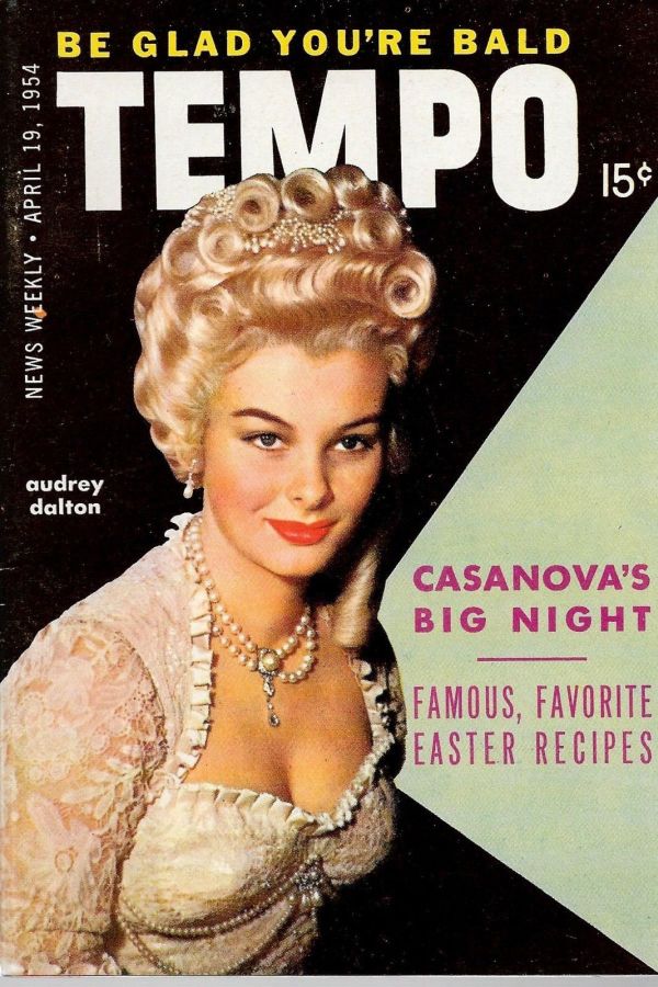 TEMPO (USA) magazine side cover 19 April 1954