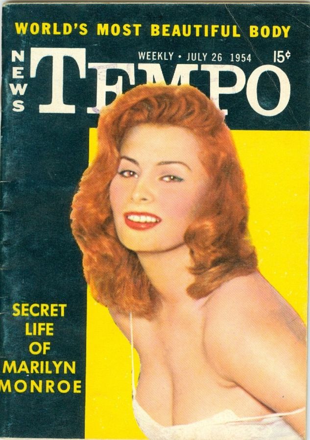 TEMPO (USA) magazine side cover 26 July 1954