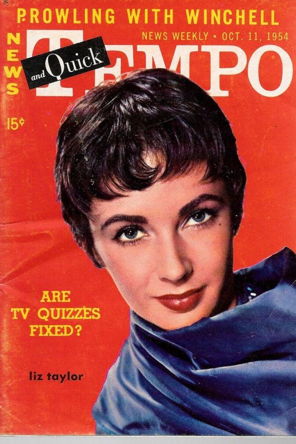 TEMPO (USA) magazine side cover 11 October 1954