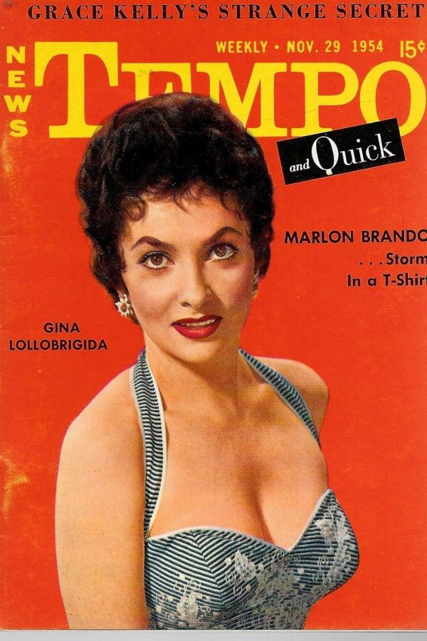 TEMPO (USA) magazine side cover 29 November 1954