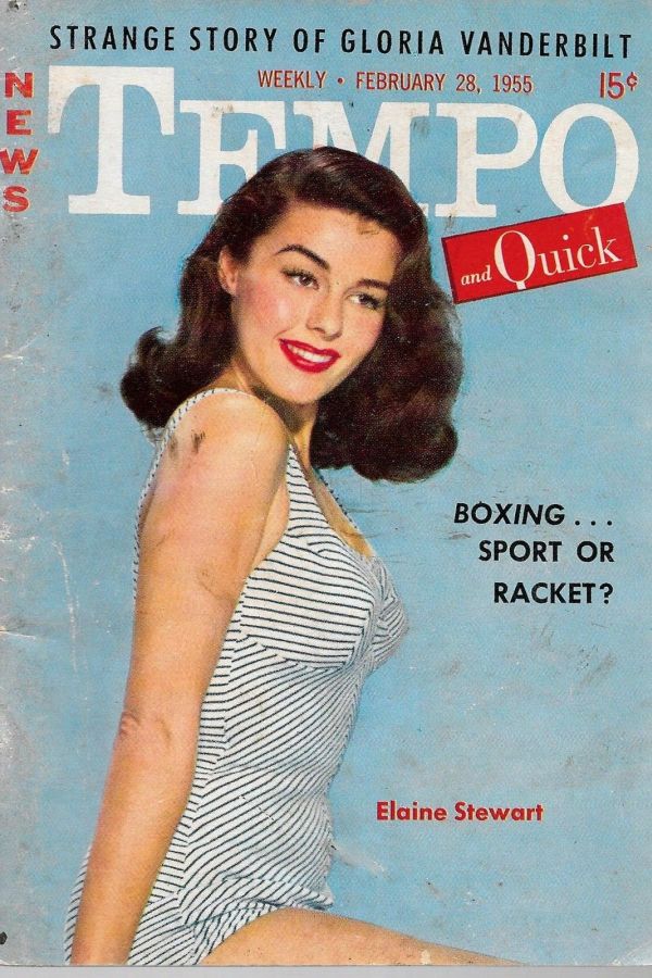 TEMPO (USA) magazine side cover 28 February 1955