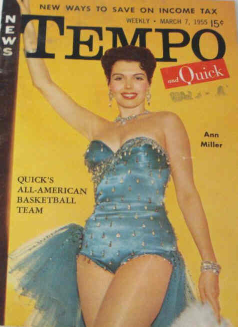 TEMPO (USA) magazine side cover 7 March 1955