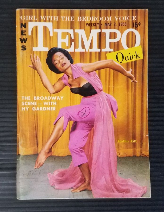 TEMPO (USA) magazine side cover 2 May 1955