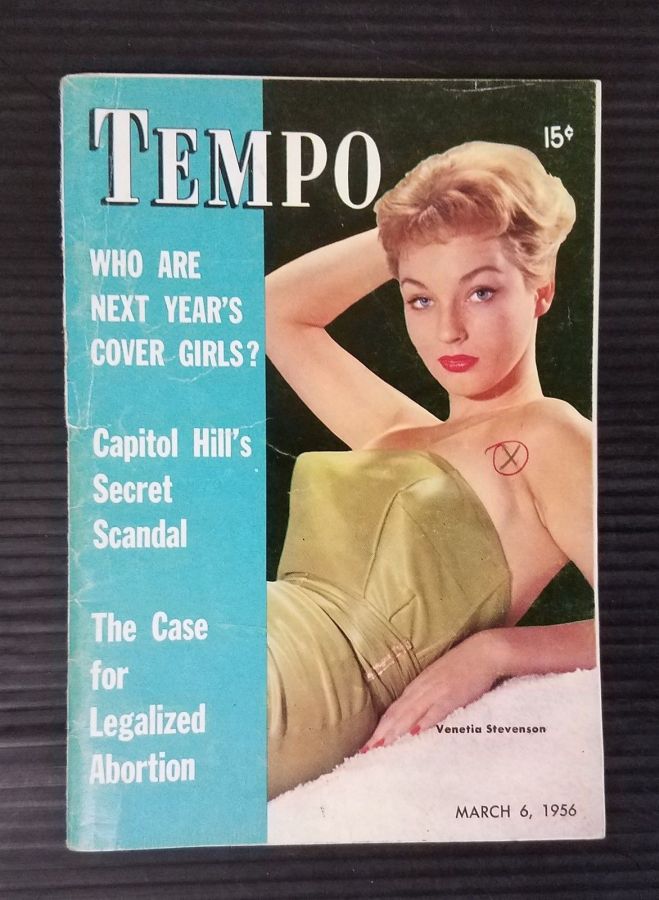 TEMPO (USA) magazine side cover 6 March 1956