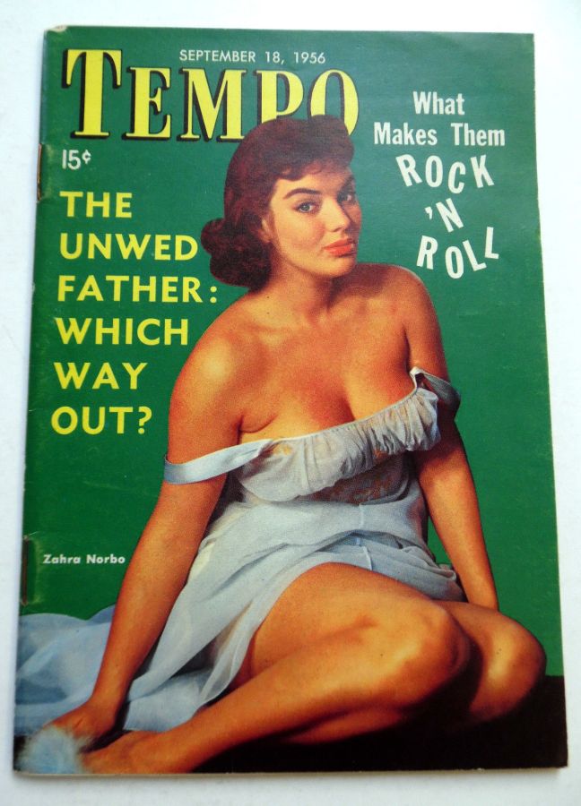 TEMPO (USA) magazine side cover 18 September 1956