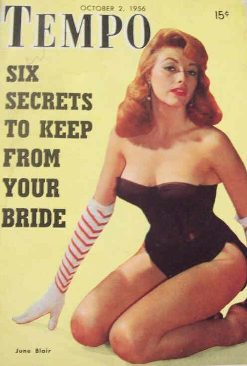 TEMPO (USA) magazine side cover 2 October 1956