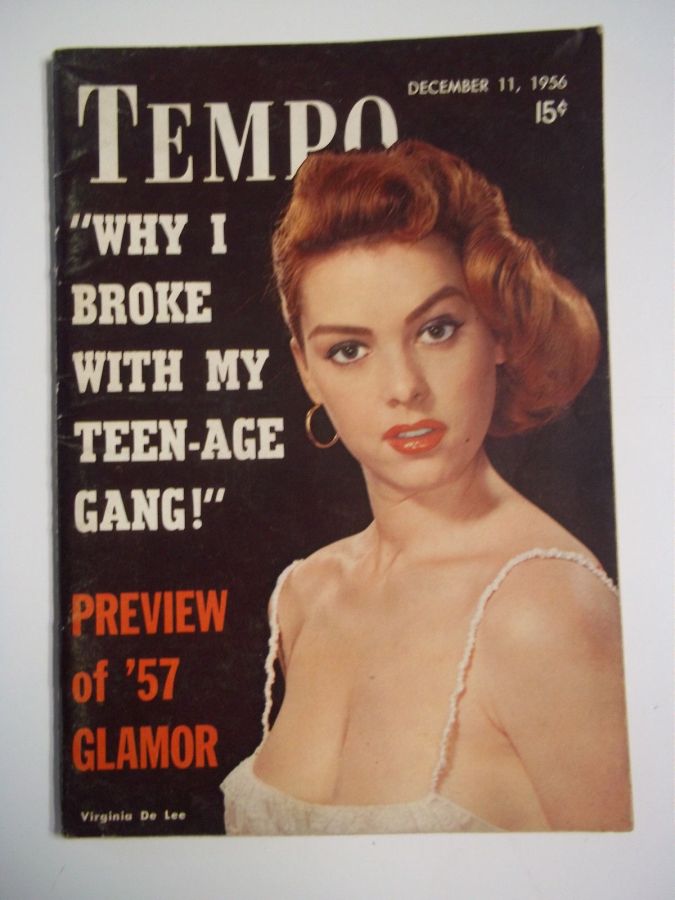 TEMPO (USA) magazine side cover 11 December 1956