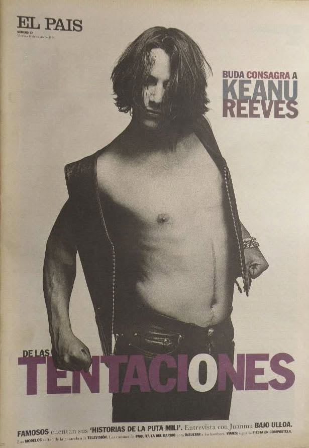 EL PAIS DE LAS TENTACIONES magazine side cover Issue 12   1994