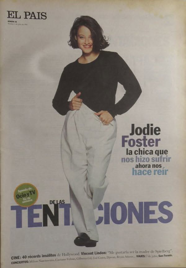 EL PAIS DE LAS TENTACIONES magazine side cover Issue 26   1994
