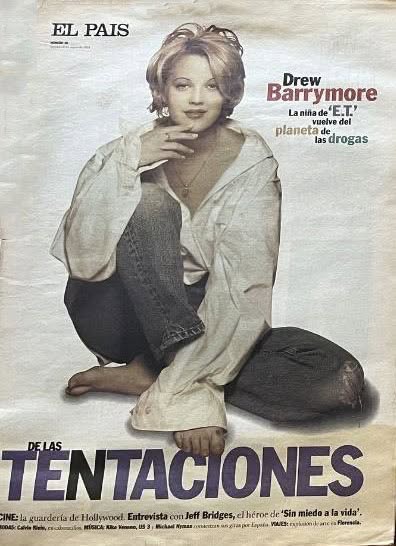 EL PAIS DE LAS TENTACIONES magazine side cover Issue 28   1994