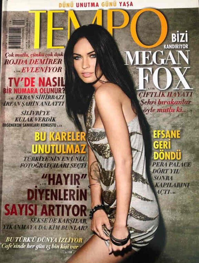 TEMPO TURKEY magazine side cover Issue 1119  September 2010