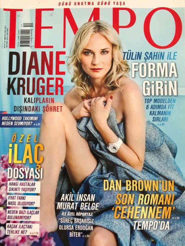 TEMPO TURKEY magazine side cover Issue 1151  May 2013