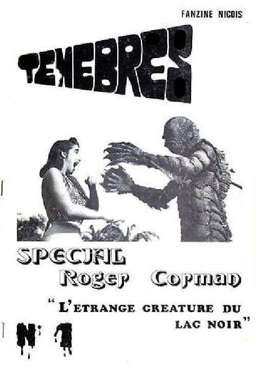 TENEBRES magazine side cover Issue 1  1979