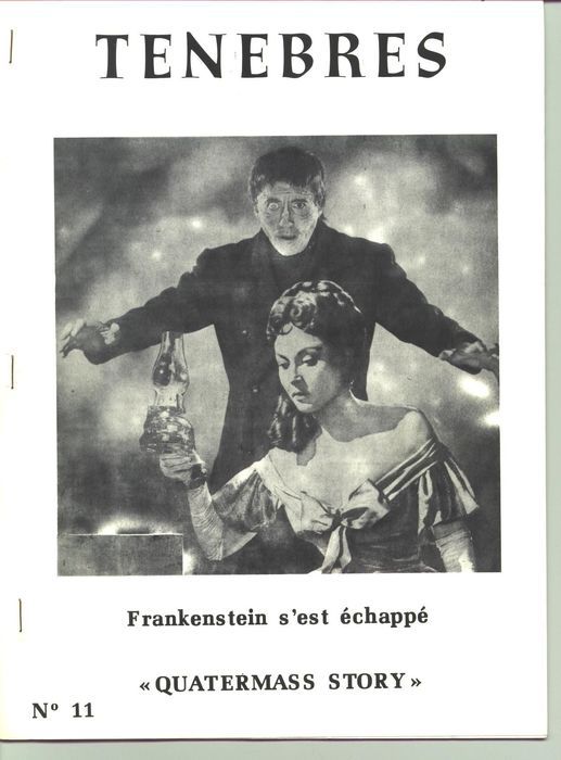 TENEBRES magazine side cover Issue 11  1983