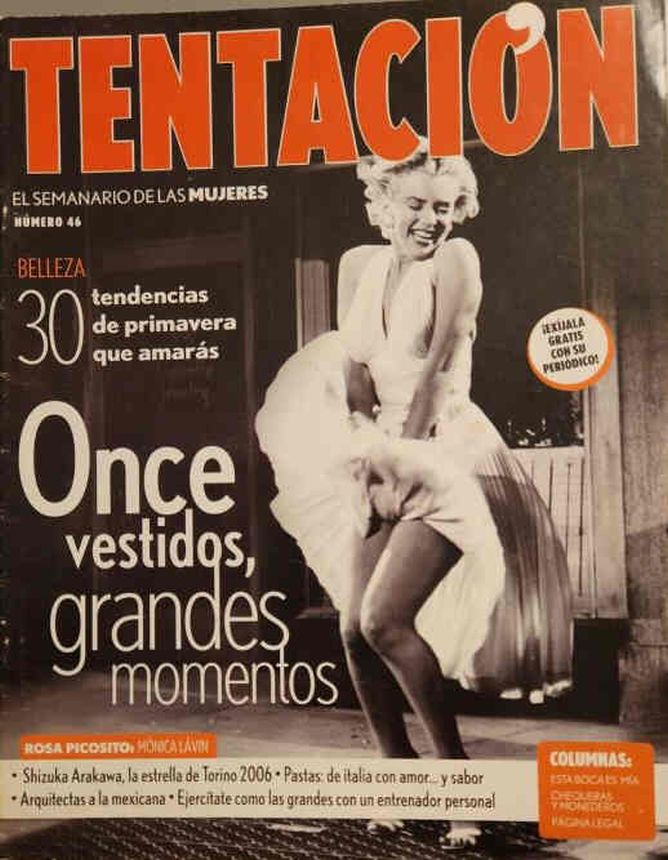 TENTACION magazine side cover Issue 46   2006
