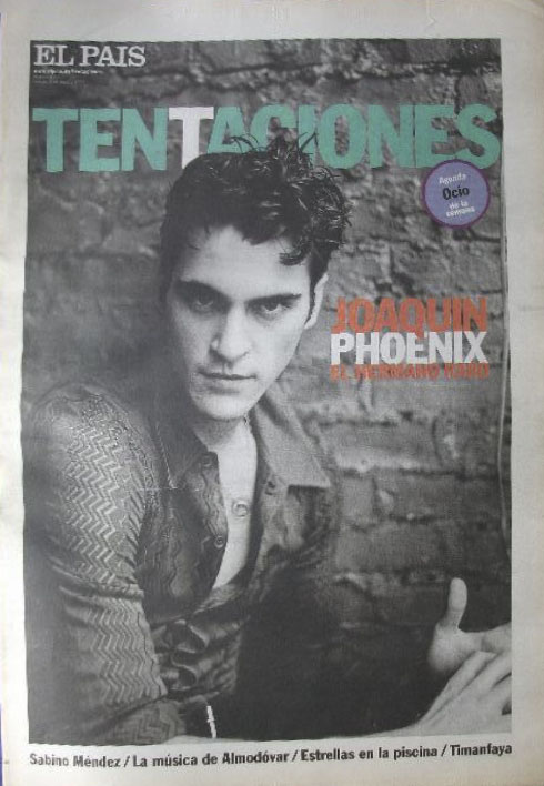EL PAIS DE LAS TENTACIONES magazine side cover Issue 198  August 1997