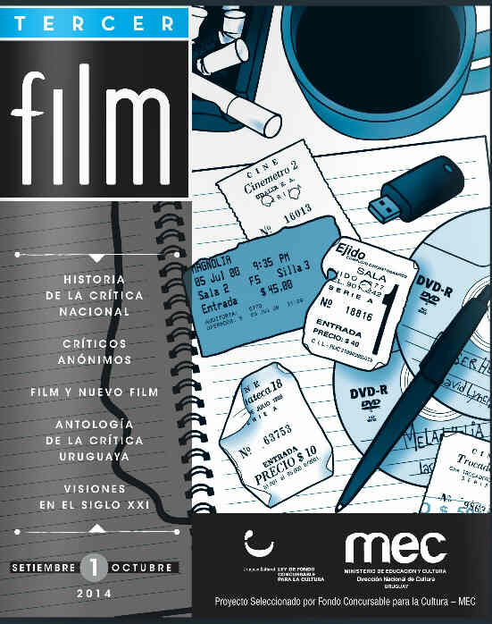 TERCER FILM magazine side cover Issue 1 September/October 2014