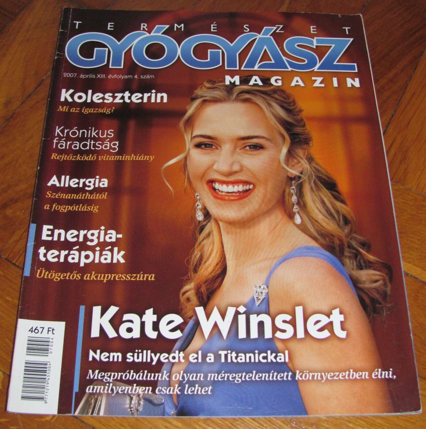 TERMESZET GYOGYASZ magazine side cover  April 2007