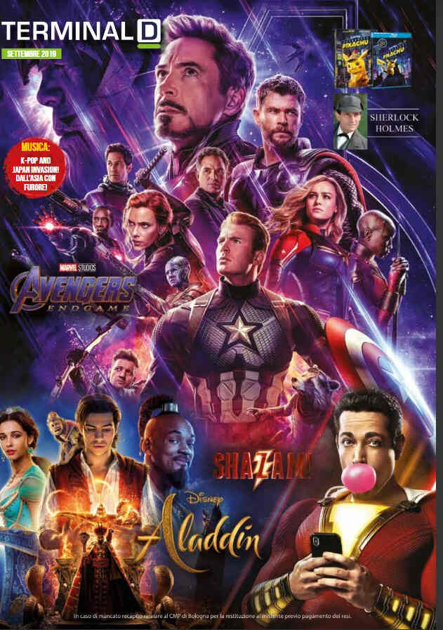 TERMINAL MAGAZINE magazine side cover  September 2019