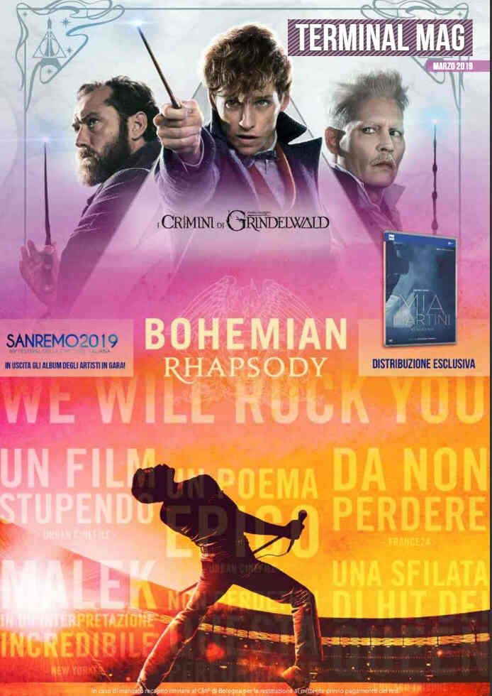 TERMINAL MAGAZINE magazine side cover  March 2019