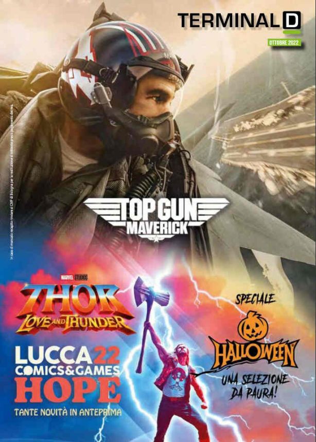 TERMINAL MAGAZINE magazine side cover  October 2022