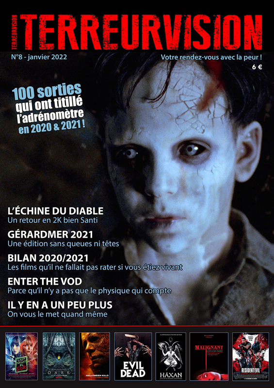 TERREURVISION magazine cover Issue 8  January 2022