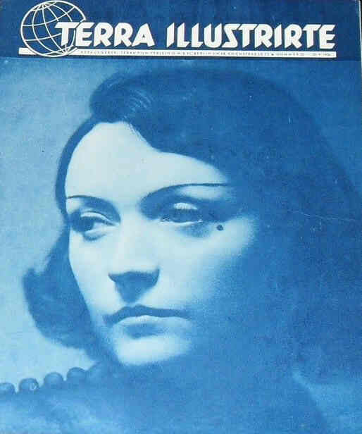 TERRA ILLUSTRIERTE magazine side cover Issue 23  1936